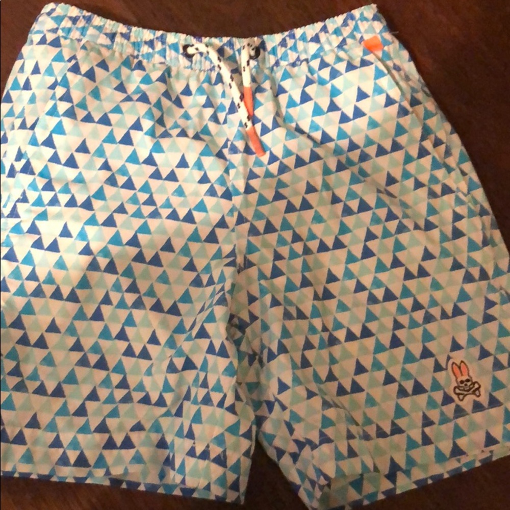Size 7/8 psycho bunny bathing suit swim